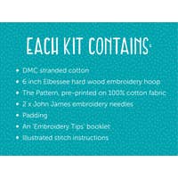 Fish Pond Embroidery Kit