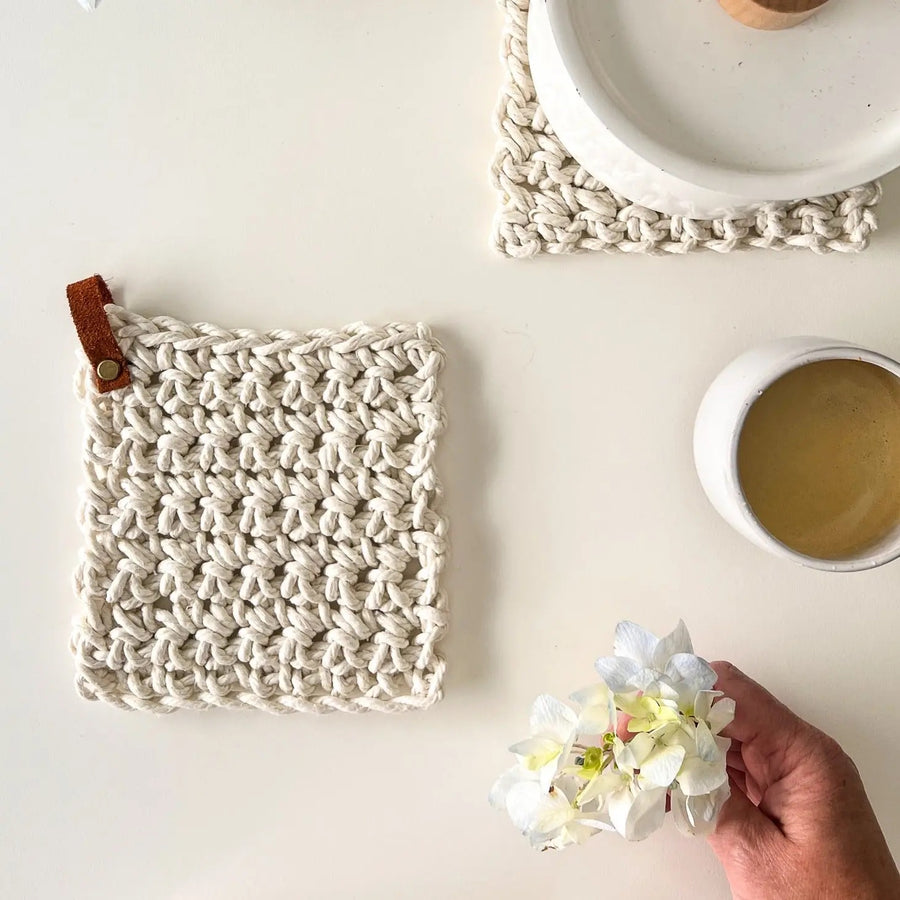 Pauline Crochet Potholder DIY Kit | Brooklyn Haberdashery