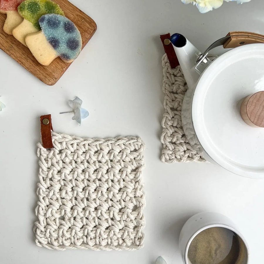 Pauline Crochet Potholder DIY Kit | Brooklyn Haberdashery