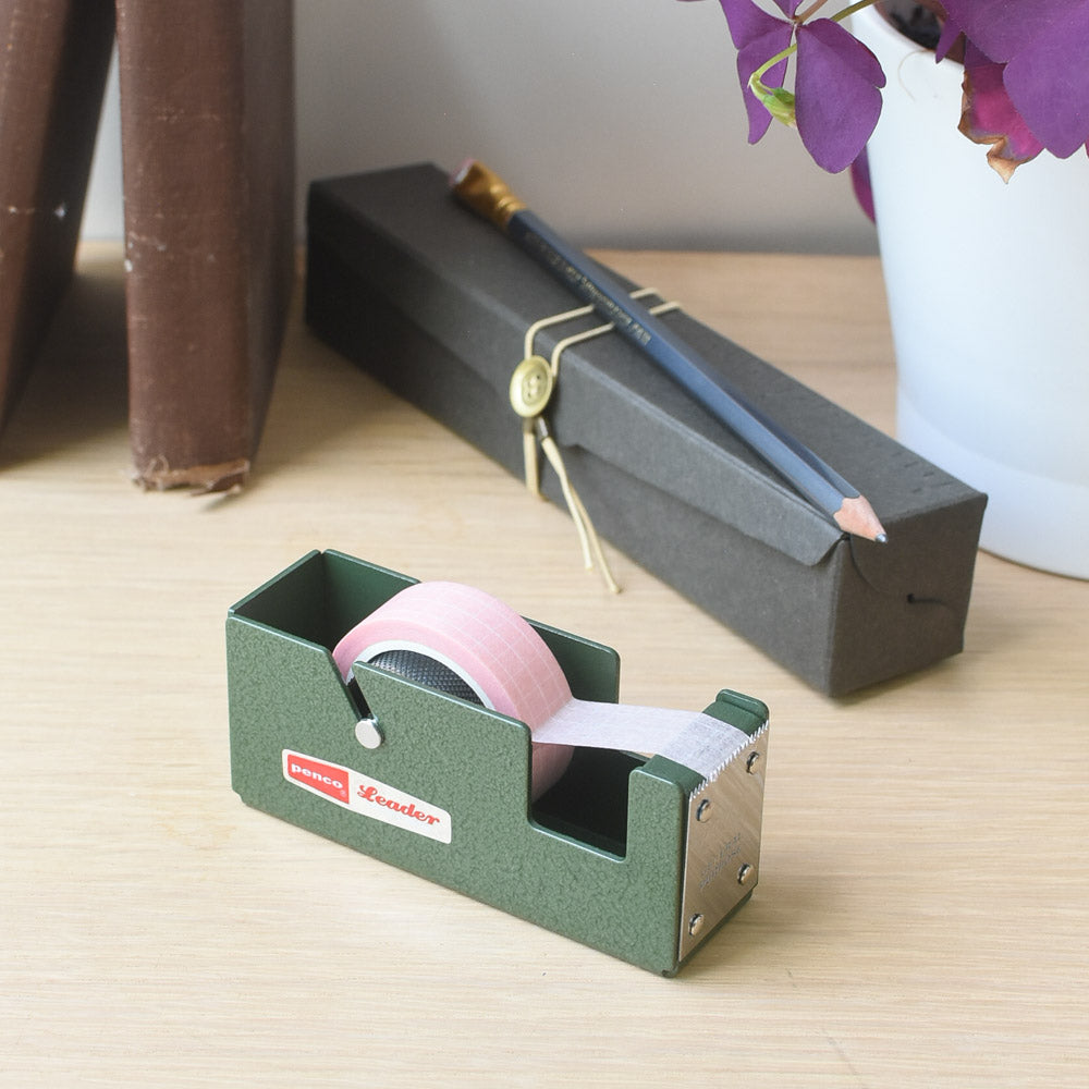 Penco Leader green tape dispenser | Brooklyn Haberdashery