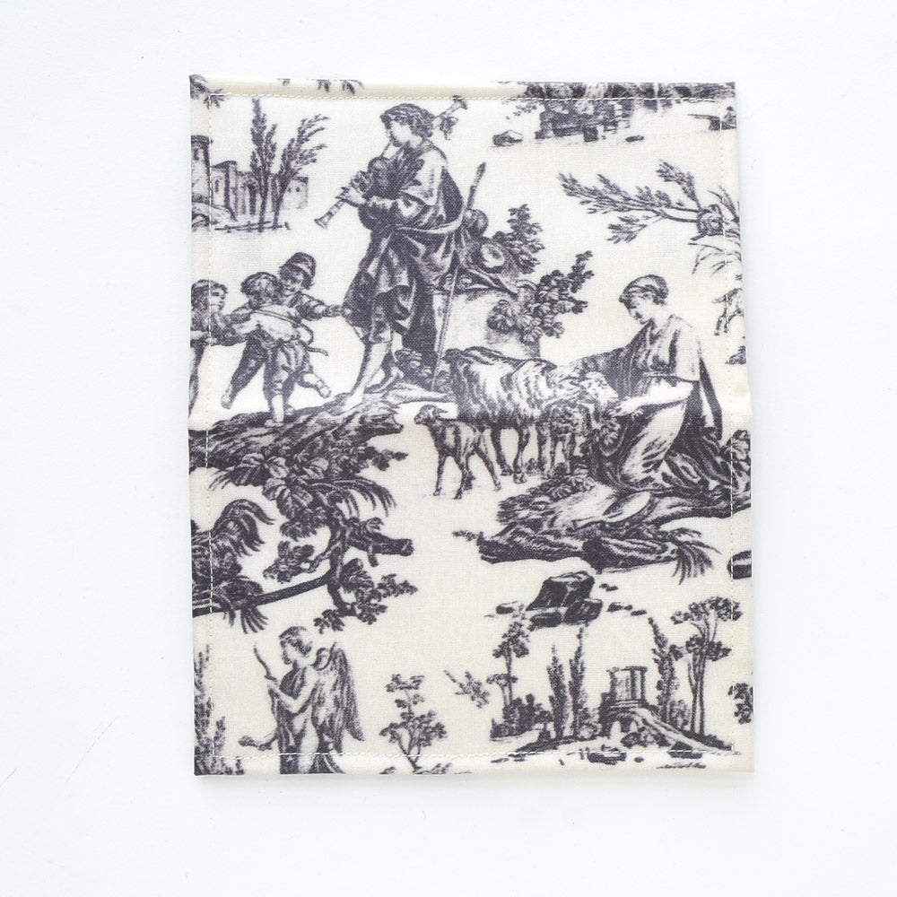 Needle Case, Gray Offrande Toile