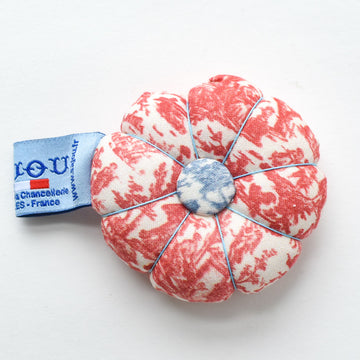 Pin Cushion, Red Offrande Toile