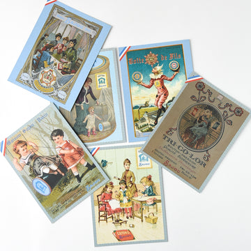 Sajou Postcard Set, Vintage Haberdashery