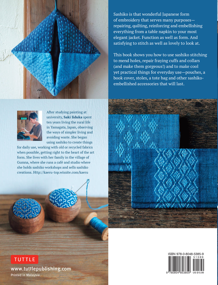 Sashiko for Making and Mending by Saki Iiduka