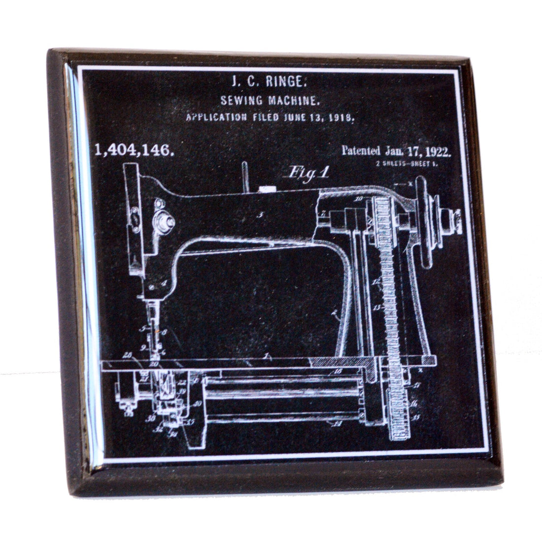 Sewing Patent Coaster Set
