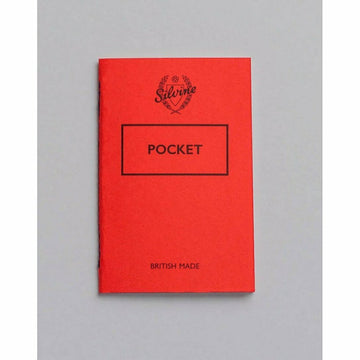 Silvine Originals Pocket Notebook, set of 3, orange cover | Brooklyn Haberdashery
