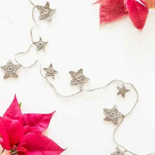 Tiny Crochet Star Garland Kit | Brooklyn Haberdashery