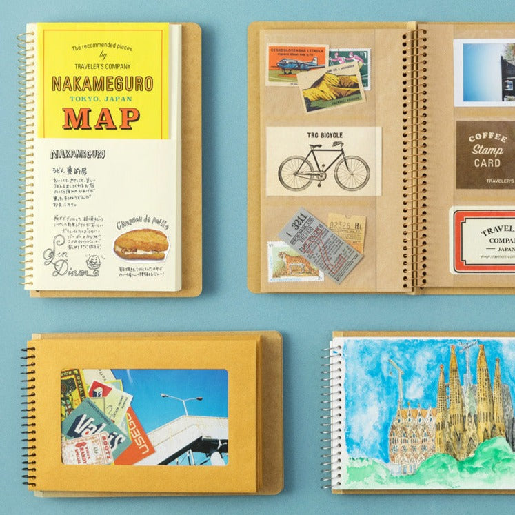 TRC Spiral Ring Notebook, A6 Slim Pocket