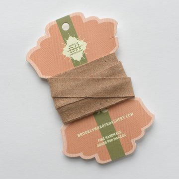 Twill Tape Ribbon, Caramel