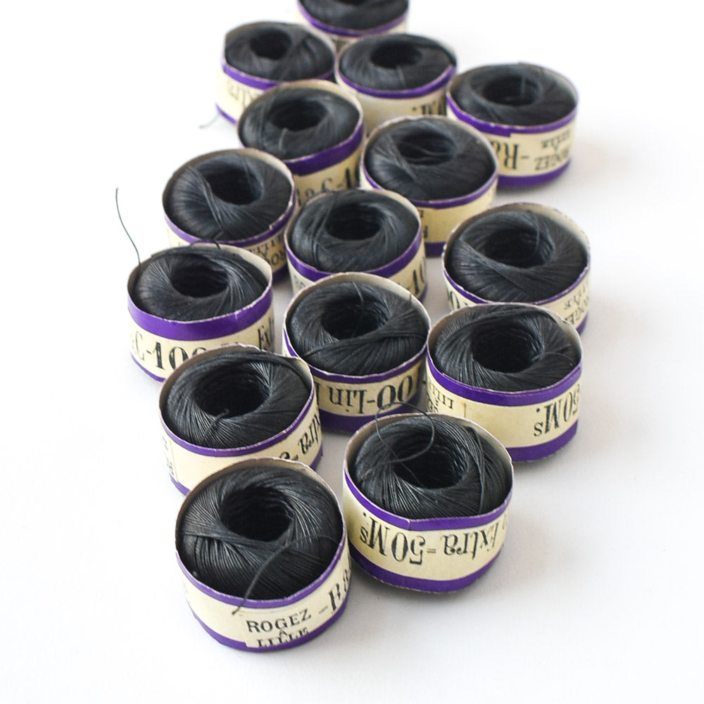 Vintage R&C Waxed Linen Thread #100