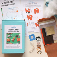 Woodland Friends Garland DIY Felt Sewing Kit